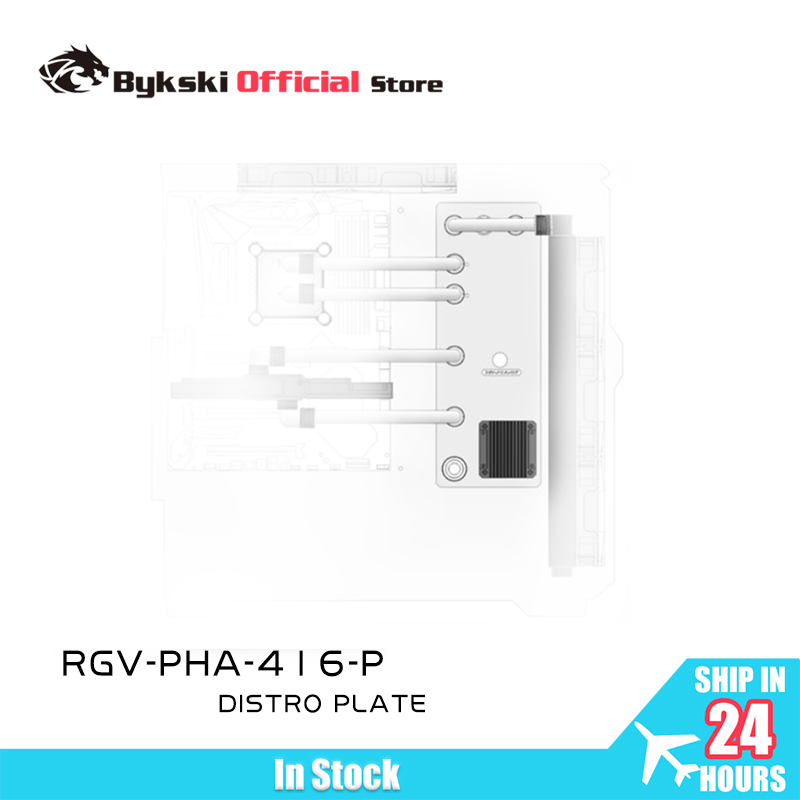 Distro Plate Ddc Pump Combo - BYKSKI RGV-PHA-416-P Serbatoio acrilico da utilizzare