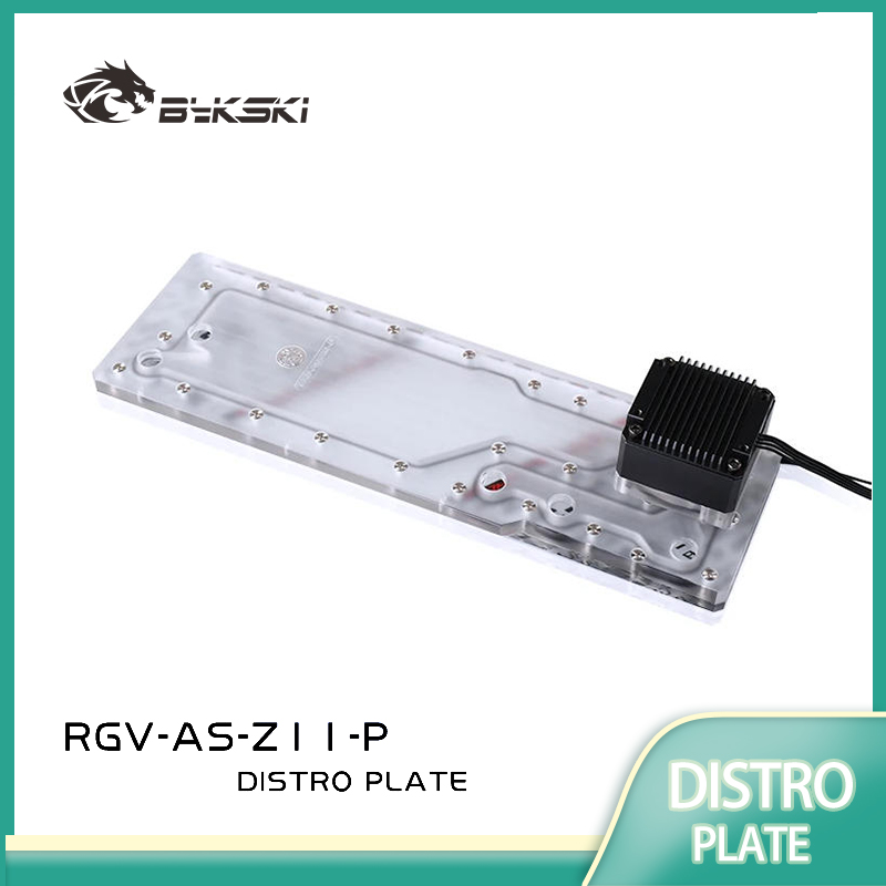 Distro Plate Ddc Pump Combo - BYKSKI RGV-AS-Z11-P Serbatoio acrilico da utilizzare