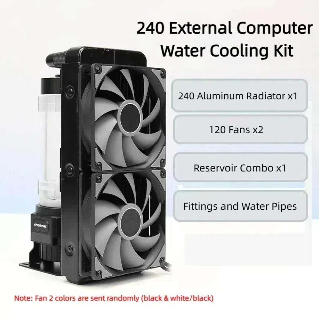 External Radiator Water Cooling Kit - Kit radiatore esterno in alluminio 240
