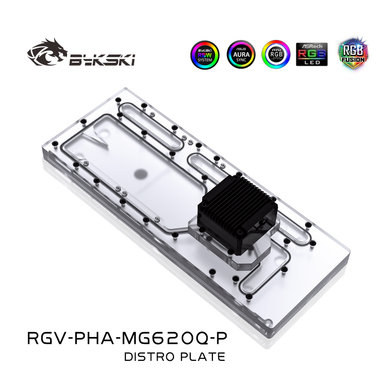 Distro Plate Ddc Pump Combo - BYKSKI Serbatoio acrilico da utilizzare per