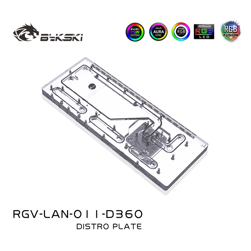 BYKSKI Distro Plate in Acrilic - Distro Plate Ddc Pump Combo recensione e prezzo
