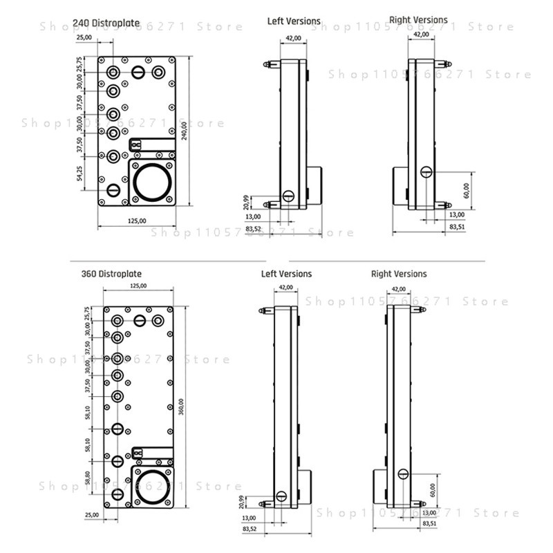 Piastra di distribuzione Alpha - Integrated Pump Reservoir Distro Plate recensione e prezzo
