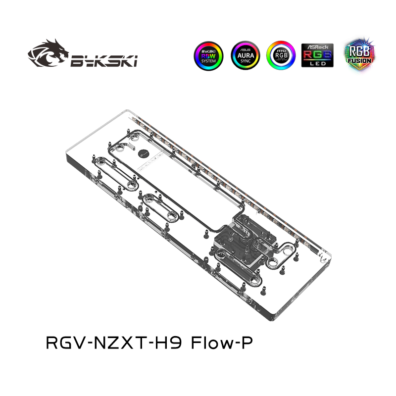 Bykski RGV-NZXT-H9 FIow-P Serb - Distro Plate Ddc Pump Combo recensione e prezzo
