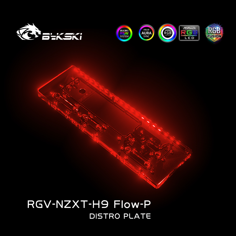 Bykski RGV-NZXT-H9 FIow-P Serb - Distro Plate Ddc Pump Combo recensione e prezzo