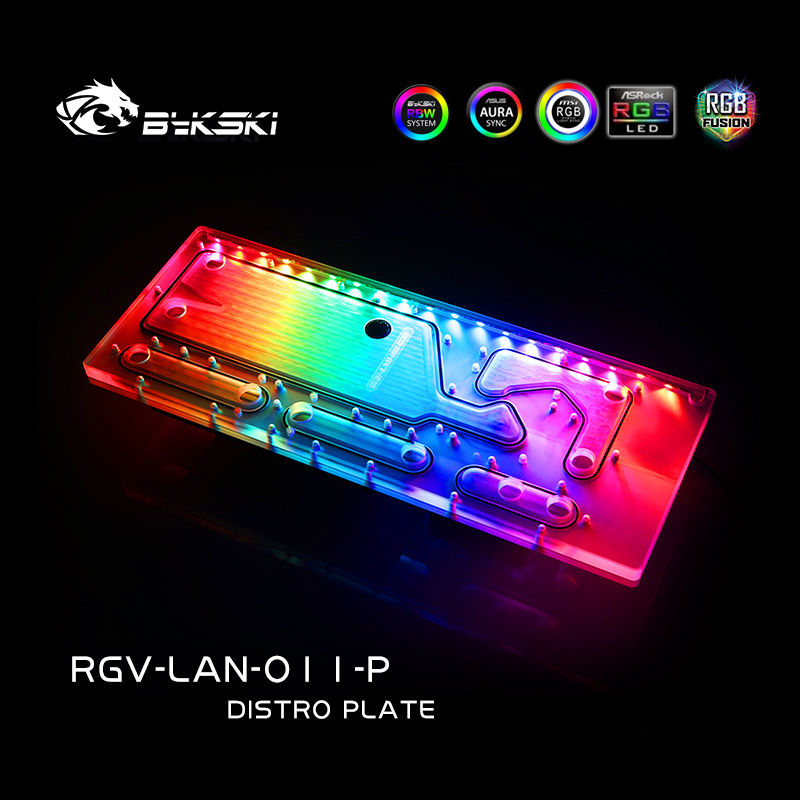 BYKSKI RGV-LAN-O11-P Scheda ac - Distro Plate Ddc Pump Combo recensione e prezzo