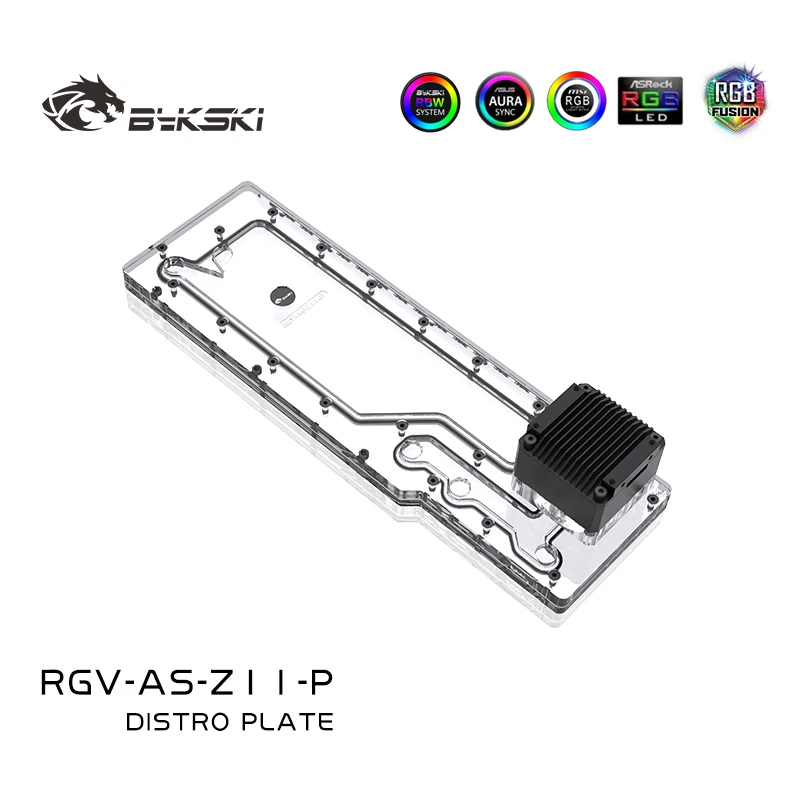 BYKSKI RGV-AS-Z11-P Serbatoio  - Distro Plate Ddc Pump Combo recensione e prezzo