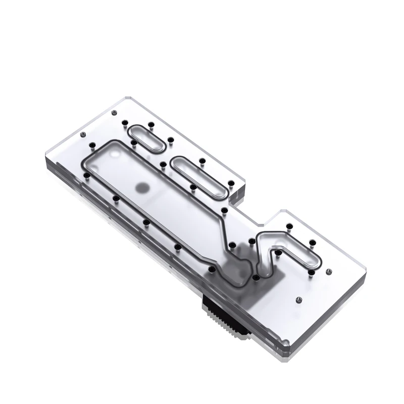 BYKSKI Serbatoio acrilico da u - Distro Plate Ddc Pump Combo recensione e prezzo