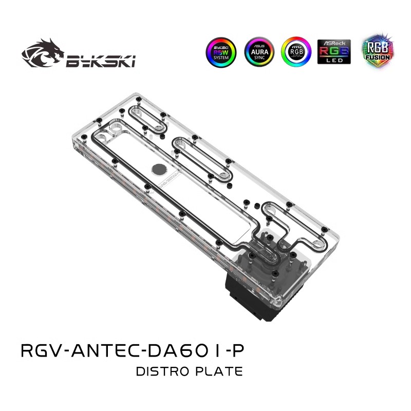 BYKSKI Scheda Waterway Acrilic - Distro Plate Ddc Pump Combo recensione e prezzo