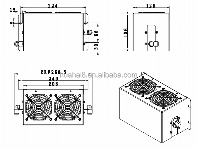 Modulo termoelettrico industri - Chiller Water Cooling System Pc recensione e prezzo
